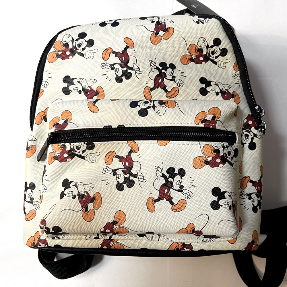 Disney Mickey Mouse BioWorld Small Backpack - New NWT